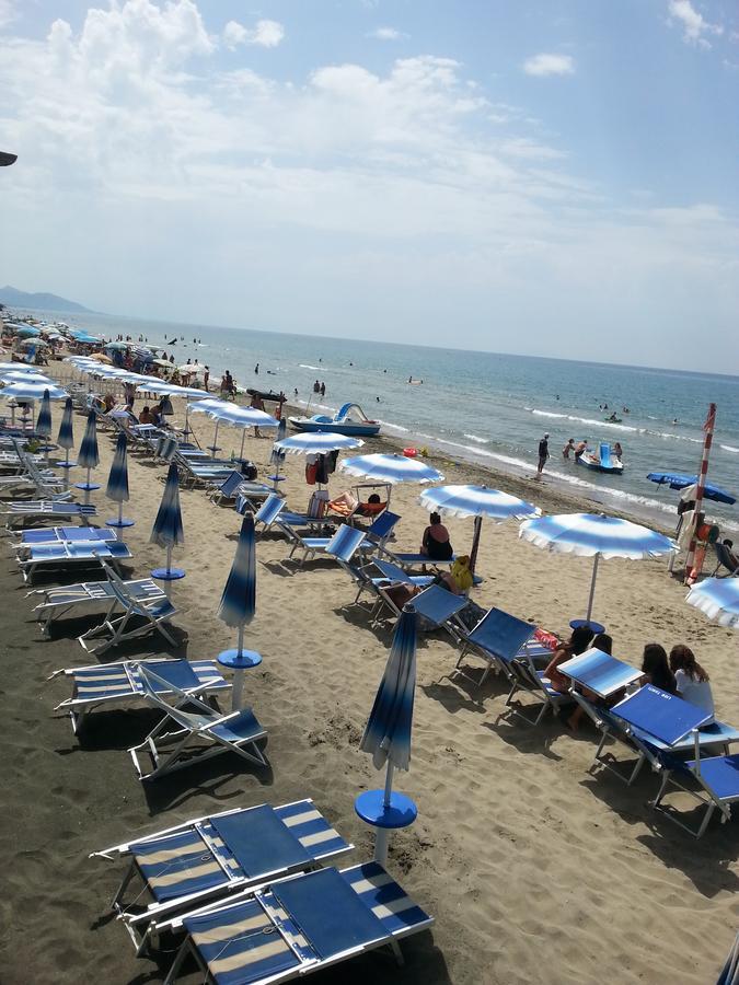 Appartamento In Villa Valentini, Fronte Mare, Giardino E Parcheggio Privato, Wifi, Dotato Di Tutti I Confort, Nel Golfo Di Gaeta Minturno Ngoại thất bức ảnh